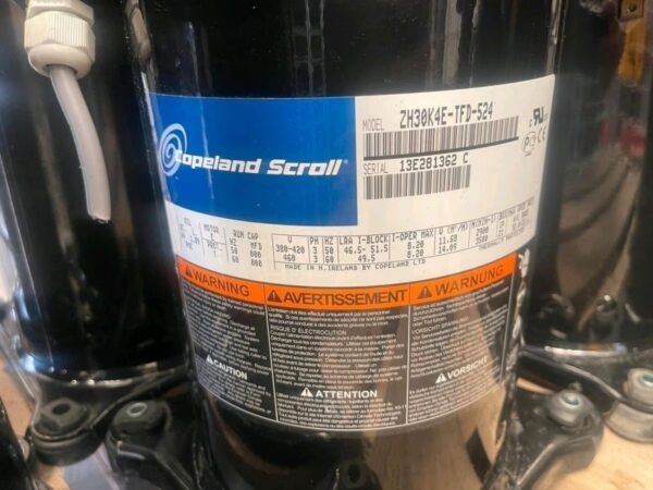 Copeland Compressor ZH30K4E-TFD-524 - Gebrauchtware – Bild 2